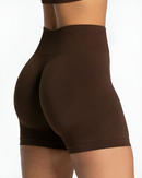 Smooth Fold Yüksek Belli 13 cm Kadın Şortu